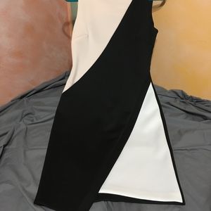 NEW Hilfiger Pink, Black, White Color Block Dress